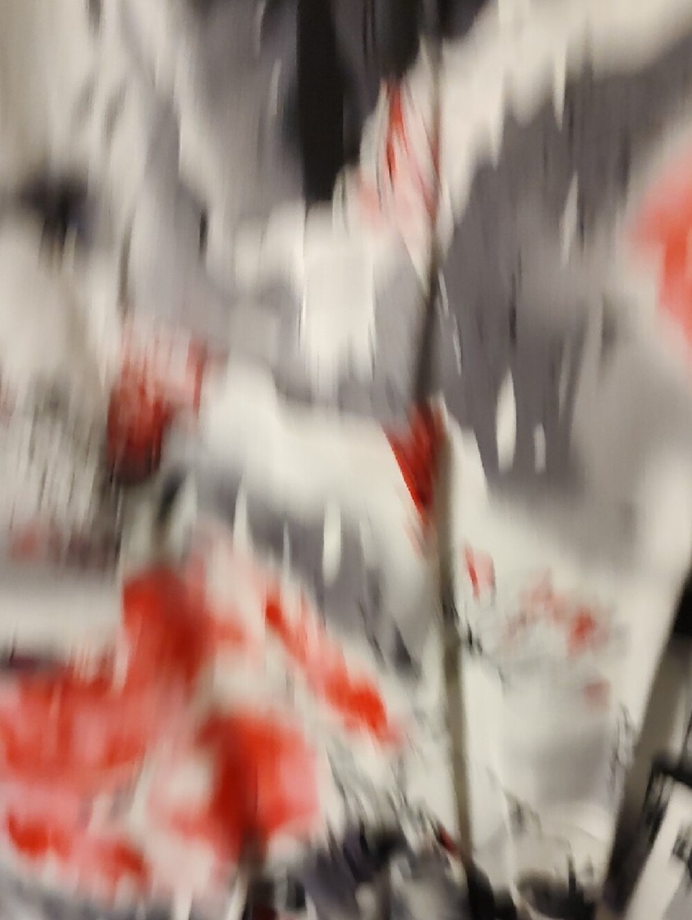 Floral Watercolor  Dress in White, Pink & Black - Picture 4 of 5